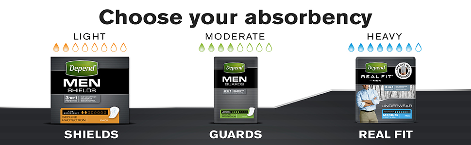 Buy Depend Shields 14 Pack online at Chemist Warehouse